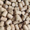 Натурални коркови тапи за вино за бутилки с по-малко гърло, за домашно бутилиране , едностранно заоблени