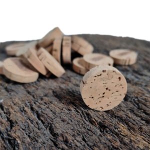 Натурални коркови дискове – екстра качество 6х26мм