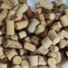 Декоративни коркови тапи с надписи и дефекти, смесени видове и размери - пакет 500гр.